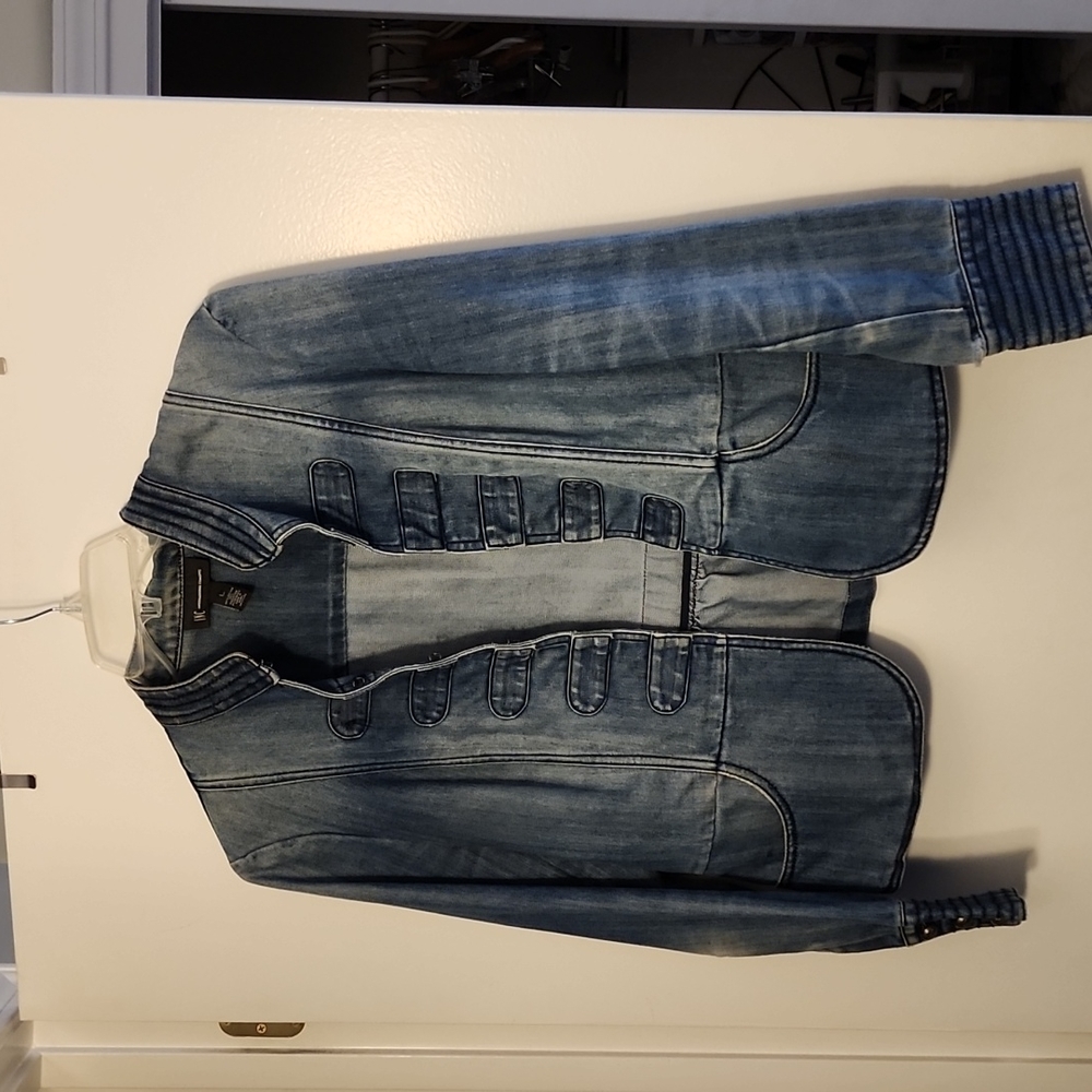 Large, INC denim jacket